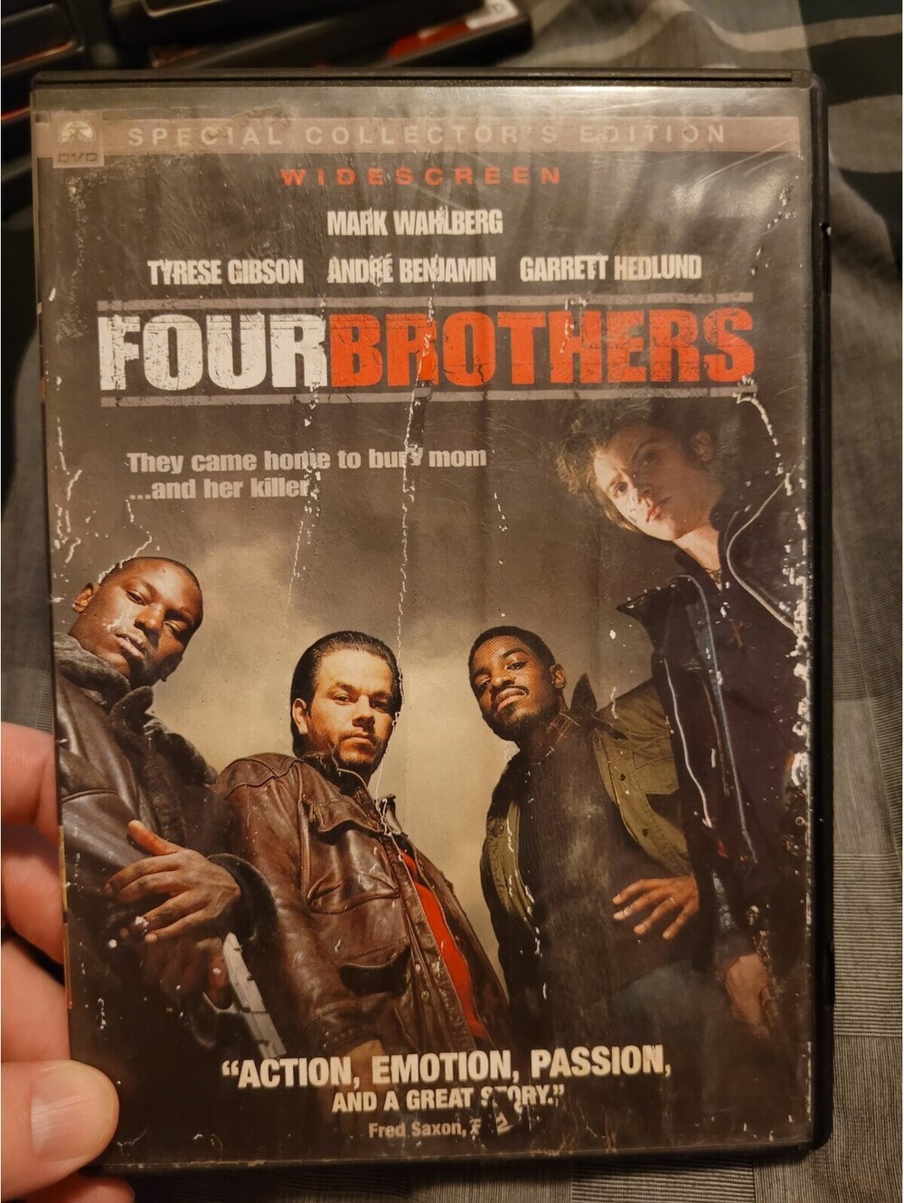 Four Brothers DVD 2005 Special Collector’s Edition Widescreen Mark Wahlberg